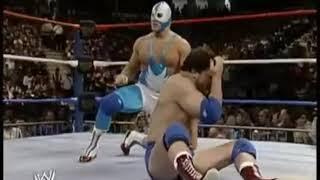 The Blue Blazer (Owen Hart) vs. Steve Lombardi (12 11 1988 WWF Wrestling Challenge)