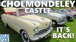 CHOLMONDELEY CASTLE classic car show