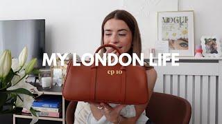 haircare routine, how I curl my hair, longchamp event & anxiety chat | My London Life