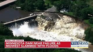 MN: Rapidan Dam near failure as Midwest slammed with floods