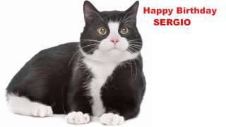 Sergio  Cats Gatos - Happy Birthday