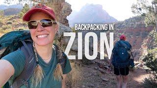 Backpacking in Zion National Park Utah - Spirit Forest - S6 -Ep#15