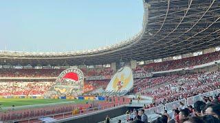 DETIK DETIK KOREO ULTRAS GARUDA | TIMNAS INDONESIA VS IRAQ KUALIFIKASI PIALA DUNIA DI GBK