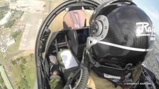 The Rafale's demonstration from the cockpit - 2015 Paris Air Show - Dassault Aviation