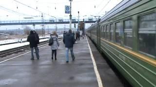 Электропоезд ЭР2Т-7185 станция Балабаново