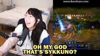 Wendy gets SHOCKED by Sykkuno's Ancient Clip