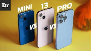 iPhone 13 vs mini vs Pro | БОЛЬШОЙ ОБЗОР