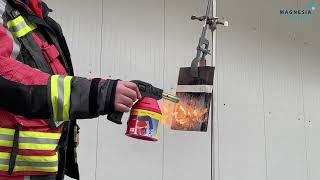 Brandschutz Expo | Flammtest | Werkstück 2