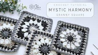 Crochet Inspiration: Mystic Harmony Square, One Pattern, Endless Options