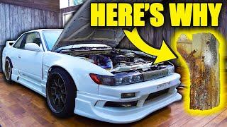 Sunroof Cars SUCK!! - S13 Drift Car RUST REPAIRS