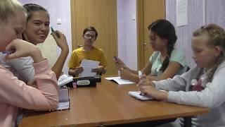 Пресс-конференция Дениса Муфтяхова на занятии Студии журналистики "Сенсация"