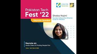 Sheba Najmi Keynote at Pak Tech Fest