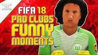 HE CAN'T SCORE! - FIFA 18 Pro Clubs Funny Moments! (FIFA 18 Gameplay Funny Moments)