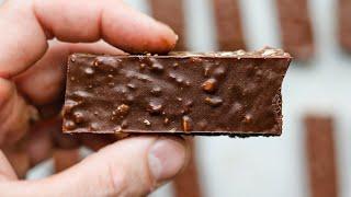 Keto Candy Bars Recipe 2 NET CARBS | Chocolate Nutty Crunch Candy Bars For Keto