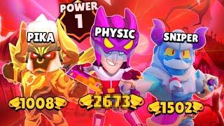 Every Times Youtubers made High Trophies Power 1 Pushes