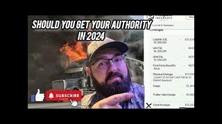 SHOULD YOU GET YOUR AUTHORITY IN 2024 LET'S TALK ABOUT IT.