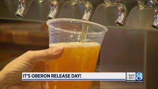 Beer enthusiasts celebrate Oberon release