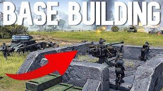 The New 'Base Building' in this Excellent WWII RTS Game is Phenomenal... LAST STAND DEFENSE PvE!