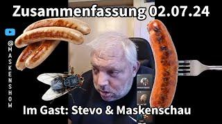 02.07.24 Zusammenfassung Basti & Chanti - Stevo, Maskenschau im Gast