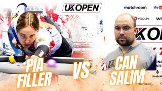 PIA FILLER VS CAN SALIM | UK OPEN 2024 #billiards #nineball #9ballpool #highlights #matchroompool