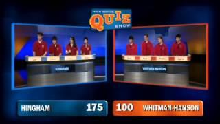 High School Quiz Show - Hingham vs. Whitman-Hanson