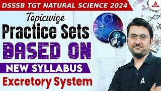 DSSSB Vacancy 2024 | DSSSB TGT Natural Science science by Amit Sir | Excretory System