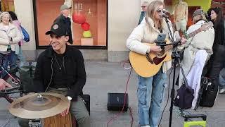 Folsom Prison Blues - Johnny Cash | Zoe Clarke & Marcos Cover