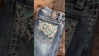 Y'all, check out these stunning Grace in LA jeans from Bronco Western Supply Co. Step up your rode