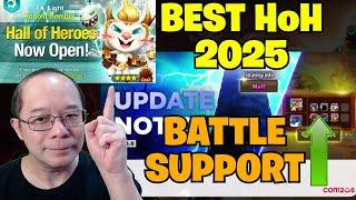 The BEST HALL OF HEROES of 2025 and Patch Update v8.6.6 Battle Support Improved! (Summoners War)