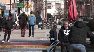 Protesta e shqiptarëve në Bujanoc, policia serbe u bën presion qytetarëve