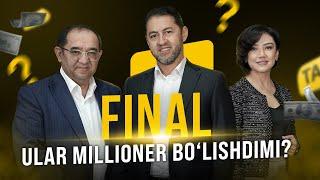 Final. Millioner taksist realiti shousining yakuniy qismi.