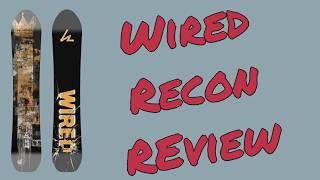 The 2025 Wired Recon Snowboard Review