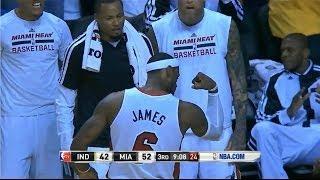 Indiana Pacers - Miami Heat 86 - 98: Heat's 20-2 third quarter run | 11 Apr 2014