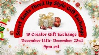 Secret Santa Gift Exchange - ThredUP style!! 10 YouTuber Collab