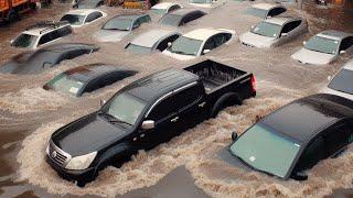 Jelgava plūdi Riga | Latvia hit by Flash Flooding after Heavy Rain Storm | vētra latvijā