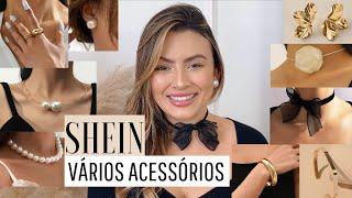 ACESSÓRIOS DA SHEIN - Colares, brincos, pulseiras e anéis