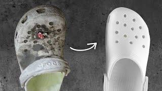 How to Clean Crocs in 2 Minutes!