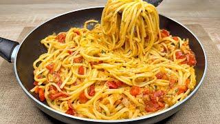 Questa ricetta vi farà impazzire! Non ho mai mangiato una pasta così semplice e deliziosa!