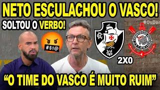 CRAQUE NETO ESCULACHOU O VASCO E SOLTOU O VERBO! PEDROSA COBRA REFORÇOS! VASCO 2 X 0 CORINTHIANS