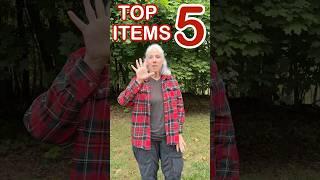 Must-have Gear For Hiking Over 50: My Top 5 Essentials! #shorts