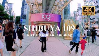 [Shibuya 109] Walking Shibuya Girl's Fashion Building 109 | Tokyo, Japan | 4K