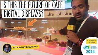 Futuristic Hotel and Restaurant Digital Displays From LG | CES 2024 LIVE