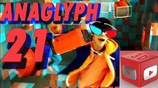3d stereoscopic anaglyph real yt3d red blue glasses vr demo 21 wyh78