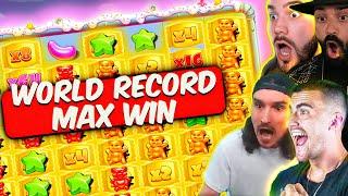 SUGAR RUSH 1000 MAX WIN: Top 5 World Record Wins (Roshtein, FrankDimes, Woods)