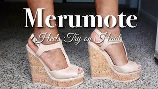 MERUMOTE SHOE TRY ON FT ZZHEELS