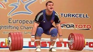 2012 European Weightlifting Championships, Men +105 kg \ Тяжелая Атлетика. Чемпионат Европы