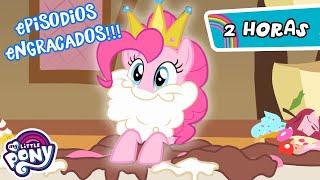 My Little Pony em português  | A Amizade é Mágica: Episódios mais engraçados! | 2 Horas