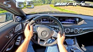 Mercedes S Class W222 S65 AMG 6.0 V12 BiTurbo // POV & SOUND