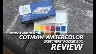 REVIEW: Winsor and Newton Cotman Watercolor Sketchers' Pocket Box