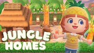 Jungle Homes Decor - DAY TWO OF WEEKLONG LOTUS REEF!!  | ACNH Livestream